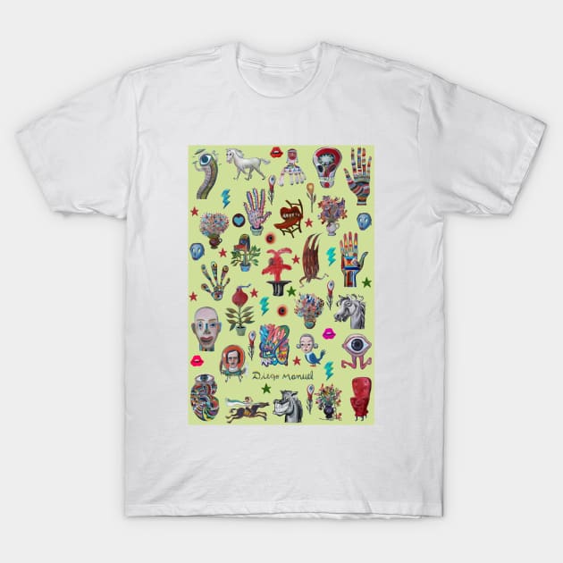 Pop surrealism 2019 4 T-Shirt by diegomanuel